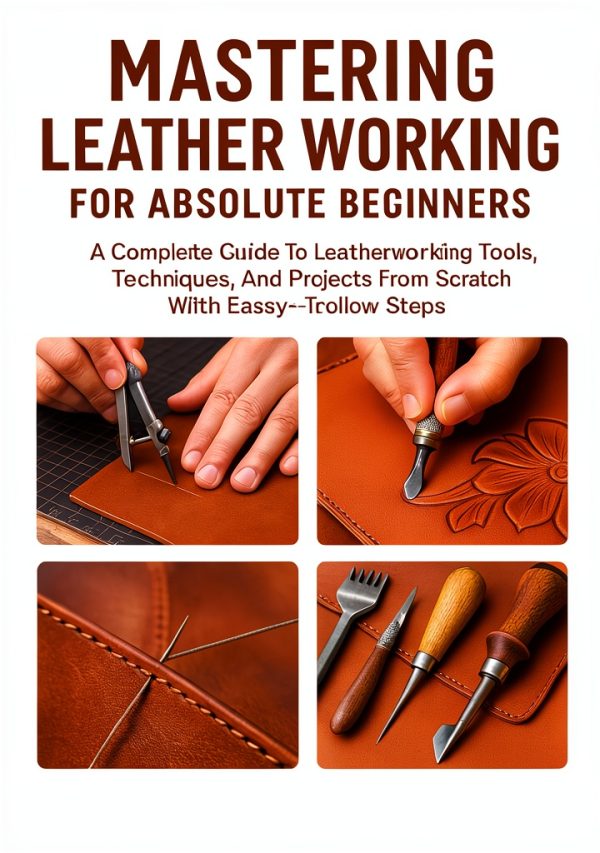 Leathercrafting for Beginners: A Step-by-Step Guide (B0FH353N1F)-0