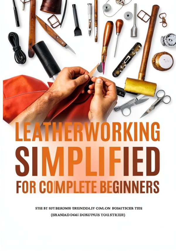 Leathercrafting Kindle Book Leatherworking Guide by CraftMaster-0