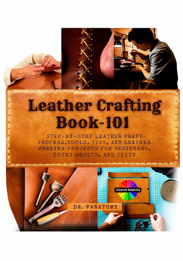 Leathercrafting Kindle Guide by CraftMaster 111-Page Print Replica-0