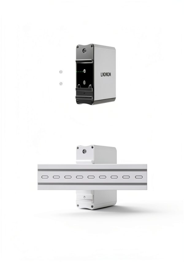 PoE Fiber Media Converter LINOVISION POE-SP1224F Switchable 12/24V DC-4