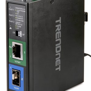 SFP to Gigabit PoE+ Media Converter TRENDnet TI-PF11SFP IP50-0