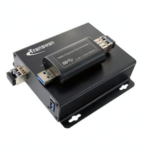 USB 3.0 Fiber Optic Extender by Transwan 250m 10Gbps SFP Module-0