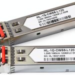 1.25G 1590nm 120km CWDM DFHQULMO Transceiver HL-1G-CW59-L120-0