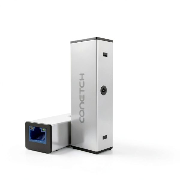 A Pair of Gigabit Fiber Ethernet Media Converter | Single Mode SC Single Core | 10/100/1000Mbps | Plug & Play | 3KM Transmission Range-1