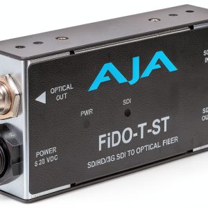 Aja Optical Fiber SDI to ST Converter - Single Channel Looping Output-0