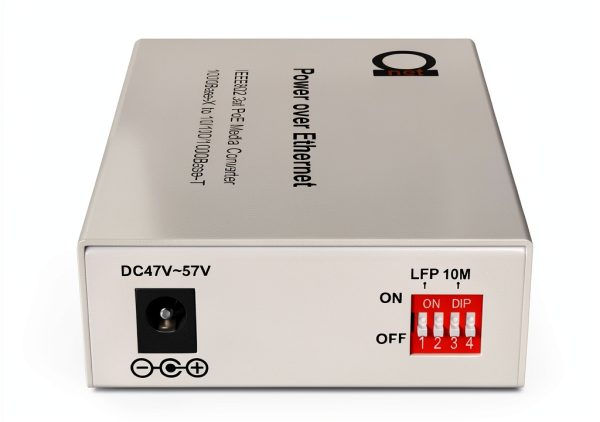 PoE Fiber Media Converter ADnet Ethernet 20km-1